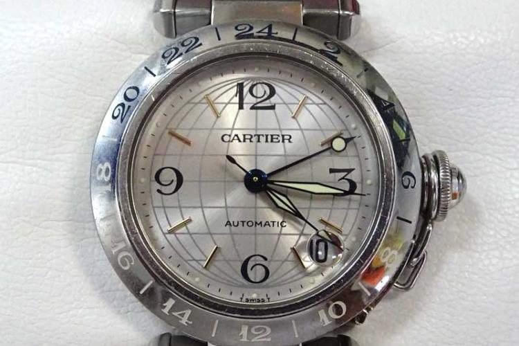 カルティエ パシャ GMT